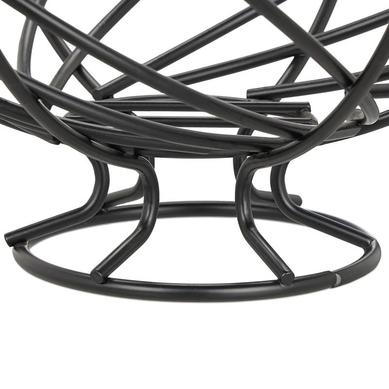 Corbeille à Fruits En Métal Noir 8 Corbeille à Fruits En Métal Noir – Image 6