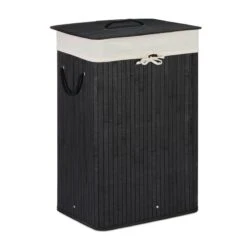 Panier Lessive En Bambou Rectangulaire -Komar || Wenko || Amadeus Soldes Magasin 012ac46ec39a44a3b56fcd20a3723a5c 1