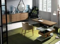 Miroir Circulaire En Bois De Noyer -Komar || Wenko || Amadeus Soldes Magasin 01754dd31a824b8b8a2d7016ea3378cb