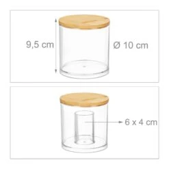 Distributeur Coton Démaquillant Set 3 -Komar || Wenko || Amadeus Soldes Magasin 02b83afd0f144b86a464ec88578887c3