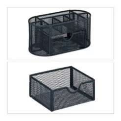 Organiseur De Bureau 9 Compartiments -Komar || Wenko || Amadeus Soldes Magasin 0404284fac2e4794983f8b3d6bfbe8d8