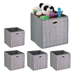 5x Paniers De Rangement En Bambou Hauts -Komar || Wenko || Amadeus Soldes Magasin 05067e1b79e24288b9351d770330eec5