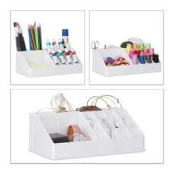 Organisateur Cosmétiques En Acrylique -Komar || Wenko || Amadeus Soldes Magasin 053a7de612674cce8bcab46d4b70d347