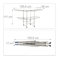 Étendoir Linge XXL 17 Étendoir Linge XXL -Komar || Wenko || Amadeus Soldes Magasin 06f832d7a8c245b6aee373f0e8ce4193