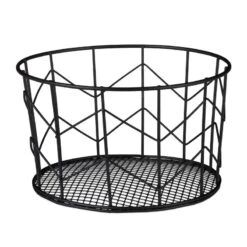 Lot De 3 Corbeilles Fil De Fer En Noir -Komar || Wenko || Amadeus Soldes Magasin 07a5884248d644b197da55e262383536 1