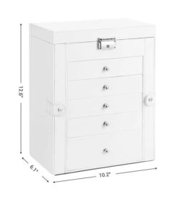 Coffre à Bijoux Avec 6 Niveaux - H32 Cm -Komar || Wenko || Amadeus Soldes Magasin 08e8d85cc13a4013949eadd7c8661d47