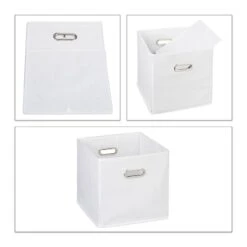 Boîte De Rangement En Tissu En Lot De 2 -Komar || Wenko || Amadeus Soldes Magasin 09ab1ea7dcaa46b89a40ab6813ef4edf