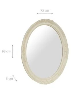 Miroir Mural Ovale -Komar || Wenko || Amadeus Soldes Magasin 0a7b9112b21e4c09b0170e88102c8869