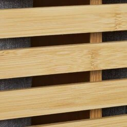 Panier à Linge En Bambou Sur Roulettes -Komar || Wenko || Amadeus Soldes Magasin 0a80de39548b42188d59b57af6520ecf