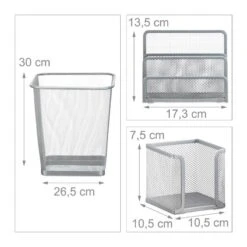 Set 6 Fournitures De Bureau -Komar || Wenko || Amadeus Soldes Magasin 0ab822cc3b33490db0a9101caffb237e