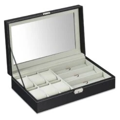 Boîte à Bijoux Pour Montres Et Lunettes -Komar || Wenko || Amadeus Soldes Magasin 0aec43026d7845589f8674aa2cc3b707