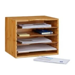 Corbeille à Courrier En Bambou -Komar || Wenko || Amadeus Soldes Magasin 0c926ed5666249109e04d1c86ded2fef