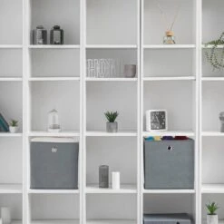 Lot De 4 Boîtes De Rangement Grises -Komar || Wenko || Amadeus Soldes Magasin 0ccca5d265af4fff925482fbd6badbb3