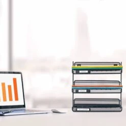 Porte-documents En Métal Avec 3 Niveaux -Komar || Wenko || Amadeus Soldes Magasin 0cdf9ccf8e8140a4aa33e632618cbd0a