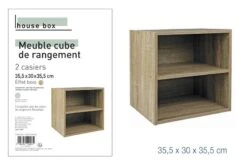 Etagère Cube Rangement 2 Cases -Komar || Wenko || Amadeus Soldes Magasin 0d29aff6f4a7472e8757dbf0ec597e4c
