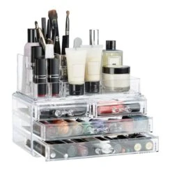 Organiseur De Maquillage 4 Tiroirs -Komar || Wenko || Amadeus Soldes Magasin 0d75fcc556484bf6832af1f6dd6c4ec8