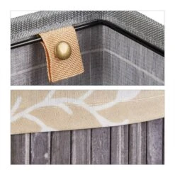 3x Paniers à Linge Bambou -Komar || Wenko || Amadeus Soldes Magasin 0d8c77b595004ab39e663f44f7a7d93a