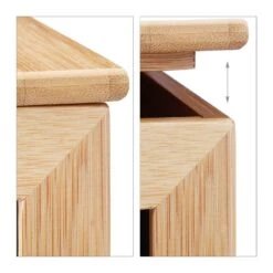 Boîte De Rangement Bambou Ardoise -Komar || Wenko || Amadeus Soldes Magasin 0e8454363ee54a0dad0b6ef7a50564b1