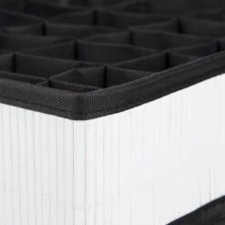 4x Boîtes à Cravates Rangement En Blanc -Komar || Wenko || Amadeus Soldes Magasin 0edbcf2029984db28645ffa665dcf71a 1