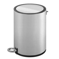 Wenko Poubelle De Salle De Bain à Pédale Monza
