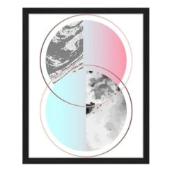 Tableau Déco Two Circles