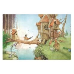 Tableau Déco Wassili & La Famille Renard