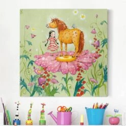 Tableau Déco Poney Magique -Komar || Wenko || Amadeus Soldes Magasin 1000177452 190624 16404500483 MOOD GALLERYIMAGES P000000001000177452 mood