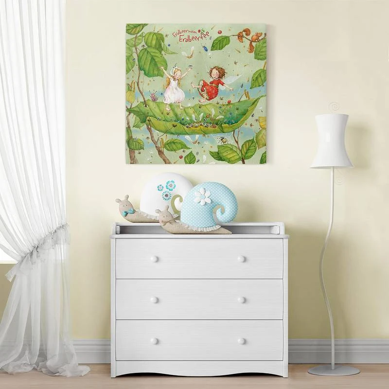 Tableau Déco La Fée Des Fraises IV 5 Tableau Déco La Fée Des Fraises IV – Image 3