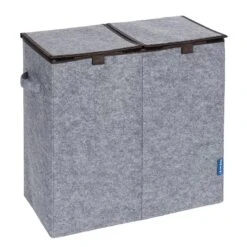 Wenko Panier à Linge En Feutre Duo