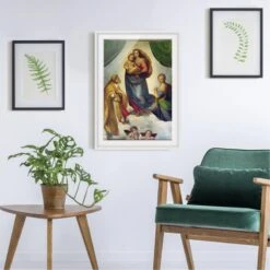 Impression D’art La Madone Sixtine II -Komar || Wenko || Amadeus Soldes Magasin 1000202789 200211 11314301505 DETAILS P000000001000202789