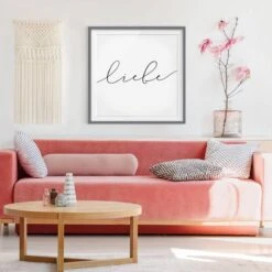 Impression D’art Calligraphie Liebe III -Komar || Wenko || Amadeus Soldes Magasin 1000203039 200211 11320102862 DETAILS P000000001000203039