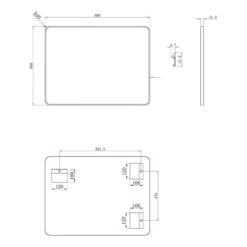 Miroir Living -Komar || Wenko || Amadeus Soldes Magasin 1000209780 210311 11293500042 SKETCH DETAILS P000000001000209780 sketch
