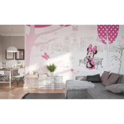 Komar Papier Peint Intissé Minnie In Paris -Komar || Wenko || Amadeus Soldes Magasin 1000221554 200904 15525101456 MOOD DETAILS P000000001000221554 mood