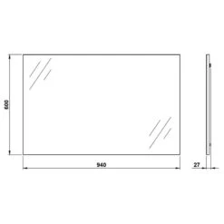 Miroir Castera -Komar || Wenko || Amadeus Soldes Magasin 1000222746 200826 06301800006 SKETCH DETAILS P000000001000222746 sketch