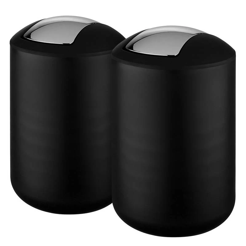 Wenko Poubelles Brasil 6,5 L (lot De 2) 3 Wenko Poubelles Brasil 6,5 L (lot De 2)