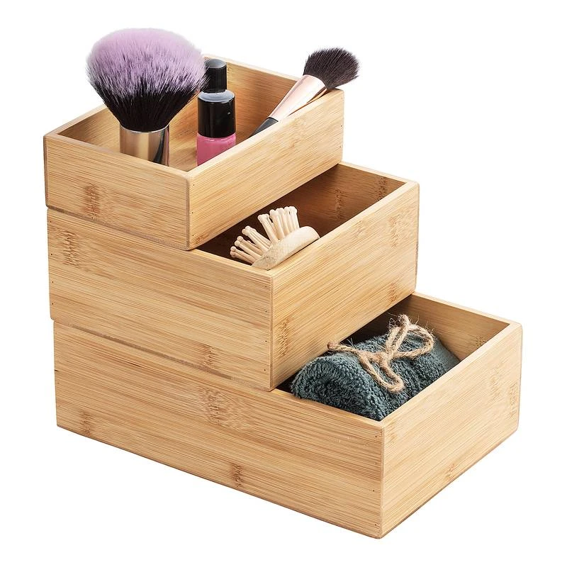 Wenko Boîtes Bambou Terra (lot De 2) 8 Wenko Boîtes Bambou Terra (lot De 2) – Image 6