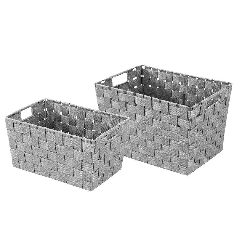 Wenko Paniers De Rangement Adria II (lot De 2) 3 Wenko Paniers De Rangement Adria II (lot De 2)