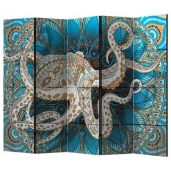 Paravent Zen Octopus II (5 élém.)