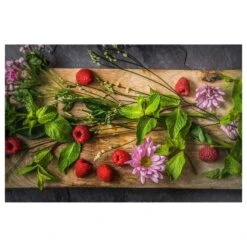 Tableau Magnétique Framboises Et Menthe