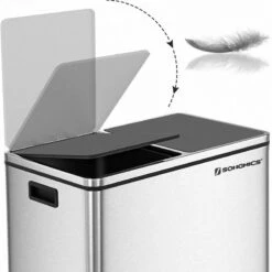 Songmics Poubelle Montferrat I -Komar || Wenko || Amadeus Soldes Magasin 1000254509 210326 08440900014 DETAILS P000000001000254509