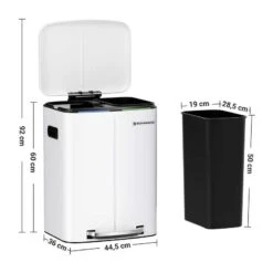 Songmics Poubelle Bieuzy -Komar || Wenko || Amadeus Soldes Magasin 1000254511 210326 08441200032 DETAILS P000000001000254511