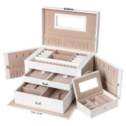 Songmics Boîtes à Bijoux La Chapelle III