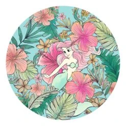 Komar Papier Peint En Intissé Ariel & Flowers