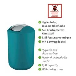 Wenko Poubelle De Salle De Bain Brasil -Komar || Wenko || Amadeus Soldes Magasin 1000259450 210422 074231001904 ICON DETAILS P000000001000259450 icon seal