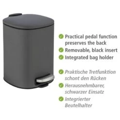 Wenko Poubelle Alassio -Komar || Wenko || Amadeus Soldes Magasin 1000259463 210422 074239001936 ICON DETAILS P000000001000259463 icon seal