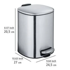 Wenko Poubelle Alassio -Komar || Wenko || Amadeus Soldes Magasin 1000259464 210422 074240001942 ICON DETAILS P000000001000259464 icon seal