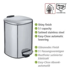 Wenko Poubelle Alassio -Komar || Wenko || Amadeus Soldes Magasin 1000259477 210422 074247001972 ICON DETAILS P000000001000259477 icon seal