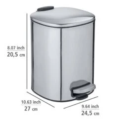 Wenko Poubelle Alassio -Komar || Wenko || Amadeus Soldes Magasin 1000259477 210422 074248001974 ICON DETAILS P000000001000259477 icon seal