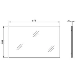Miroir Utah -Komar || Wenko || Amadeus Soldes Magasin 1000266168 210521 07003400019 SKETCH DETAILS P000000001000266168 sketch