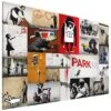 Tableau Déco Collage Banksy -Komar || Wenko || Amadeus Soldes Magasin 1000267336 210528 07062500769 IMAGE P000000001000267336